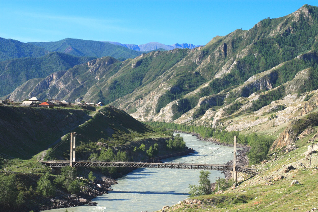Katun river